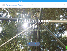 Tablet Screenshot of futureofthefree.com